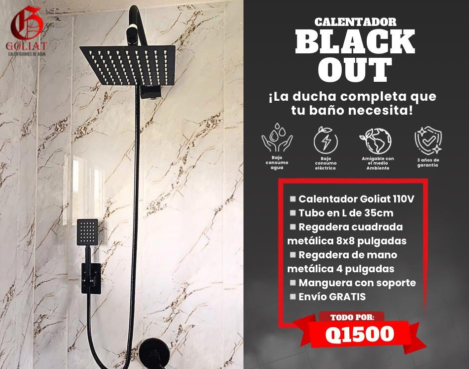 Diseño GSL BLACK OUT con manguera